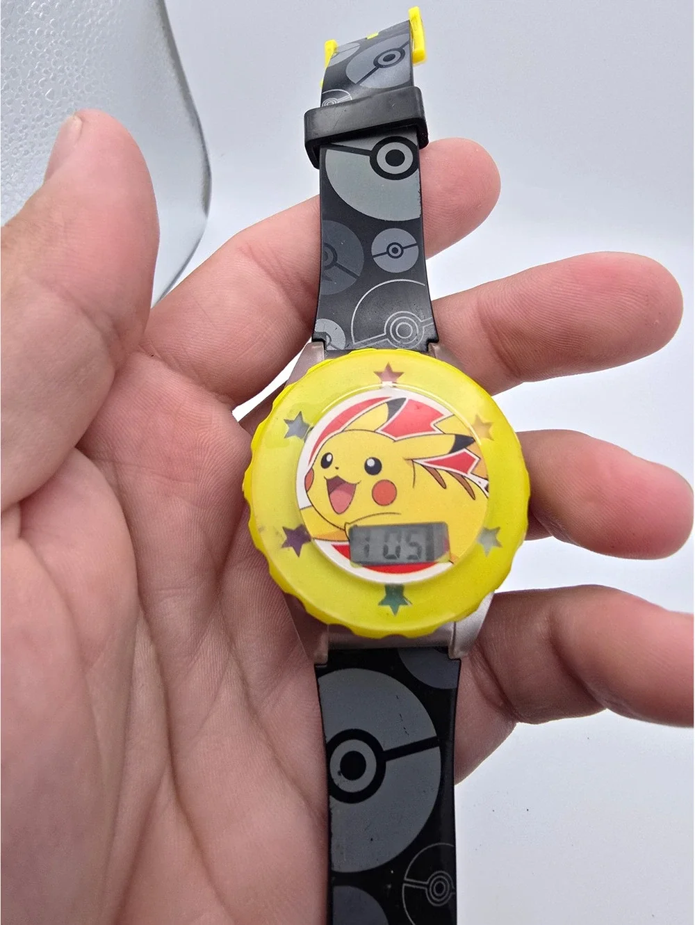 Pokemon Watch With Pikachu On Dial Kids Analog Watch Pokeball